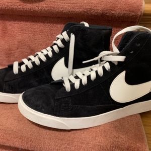 NIKE BLAZER REBEL SUEDE HIGH TOP SNEAKERS Vintage